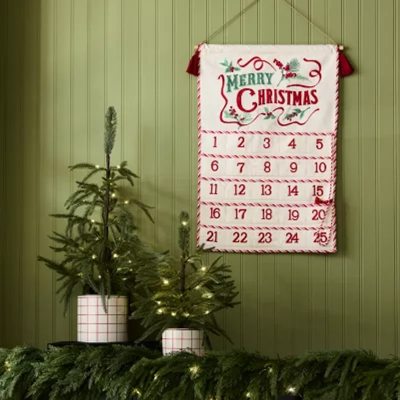 Martha Stewart Fabric Christmas Advent Calendar
