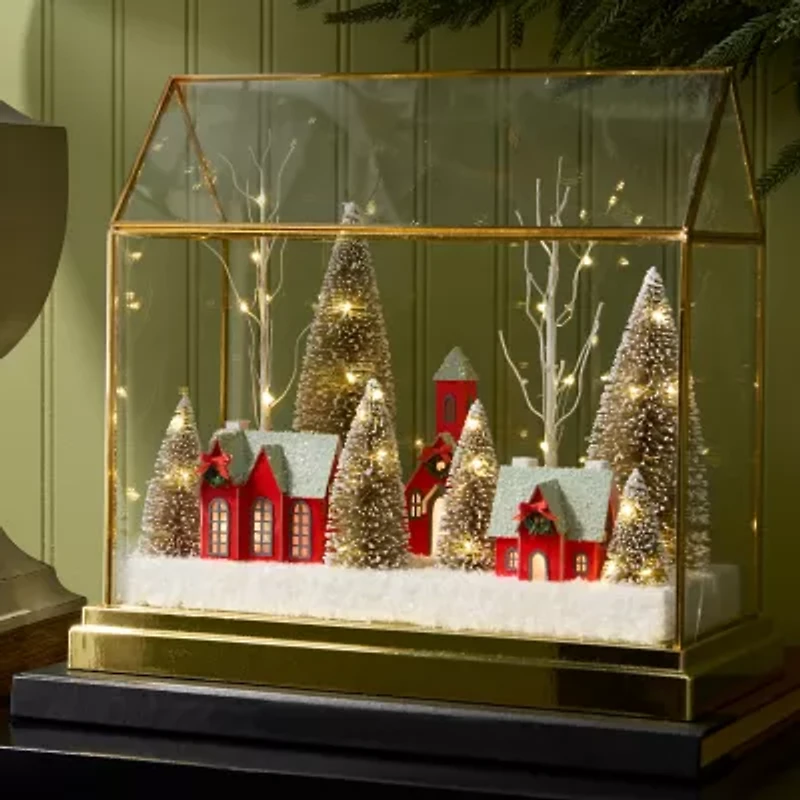 Martha Stewart Lantern Village Christmas Tabletop Decor