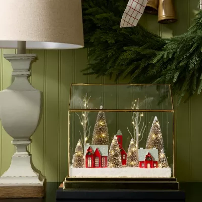 Martha Stewart Lantern Village Christmas Tabletop Decor