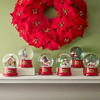 North Pole Trading Co. Snowman Family Christmas Snow Globe