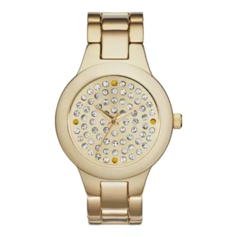 Womens Pave Dial Bracelet Watch