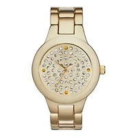 Womens Pave Dial Bracelet Watch