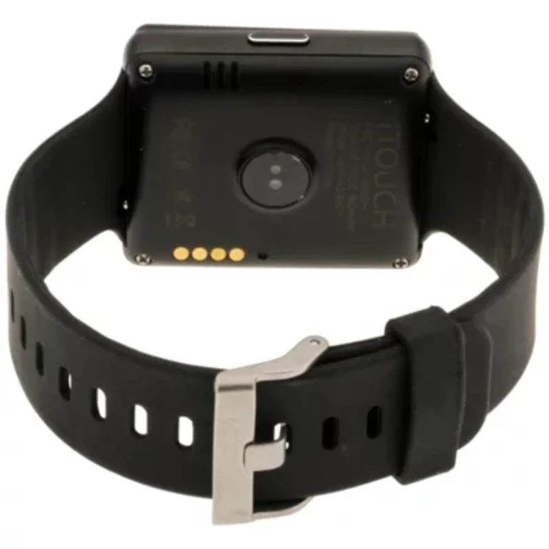Itouch Air 2 Heart Rate Mens Digital Black Smart Watch Ita34601b932-003