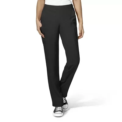 Wink® W123 Flat Front Cargo Womens Petite Moisture Wicking Wrinkle Resistant Quick Dry Scrub Pant