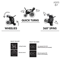 Sharper Image Remote Control Monster Spinning Remote Control Car