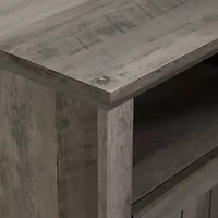 44" Grooved Door Corner TV Stand