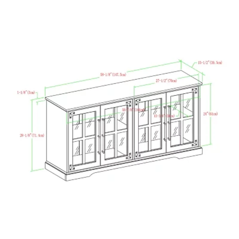 Walker Edison Farmhouse TV Stand