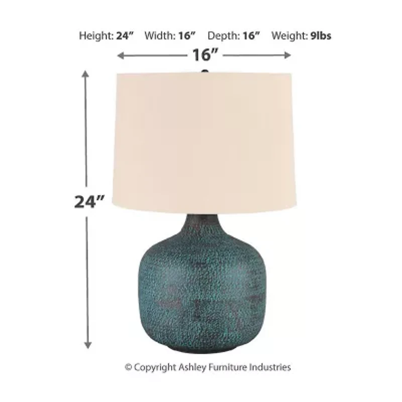 Signature Design by Ashley® Malthace Metal Table Lamp