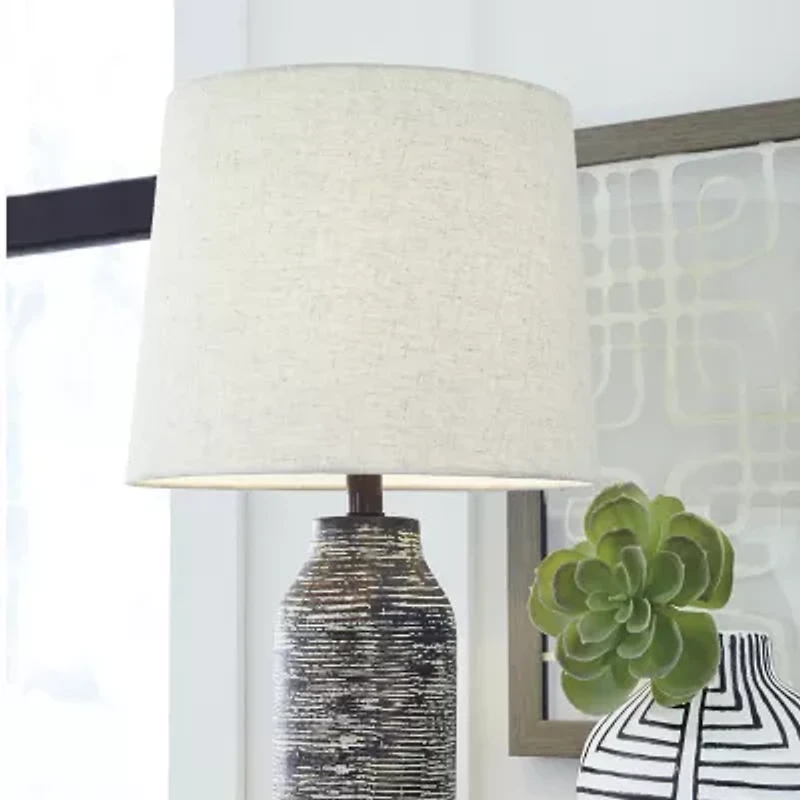 Signature Design by Ashley® Mahima 2-pc. Paper Table Lamp