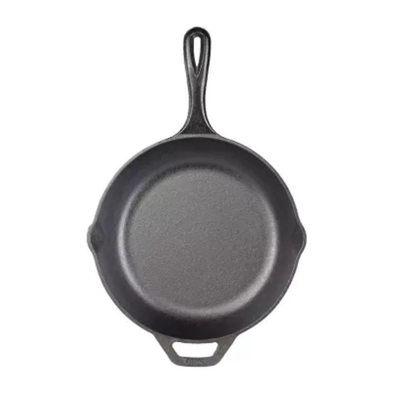 Lodge Cookware Cast Iron 10" Chef Style Skillet