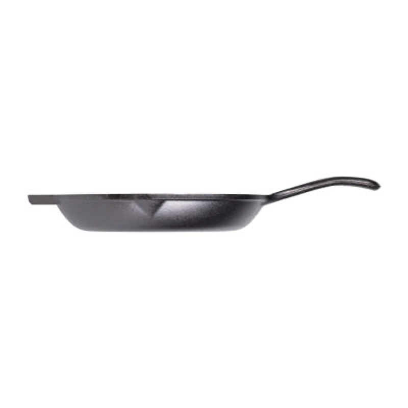 Lodge Cookware Cast Iron 10" Chef Style Skillet
