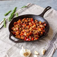 Lodge Cookware Cast Iron 10" Chef Style Skillet