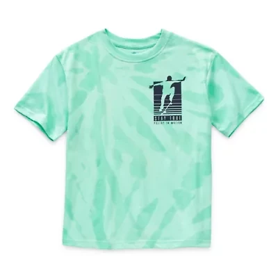 Thereabouts Little & Big Kid Boys Crew Neck Short Sleeve Regular Fit Graphic T-Shirt