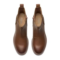 Clarks Womens Lileigh Charm Stacked Heel Booties