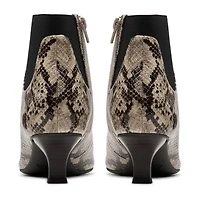Clarks Womens Kepley Erin Kitten Heel Dress Boots
