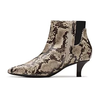 Clarks Womens Kepley Erin Kitten Heel Dress Boots
