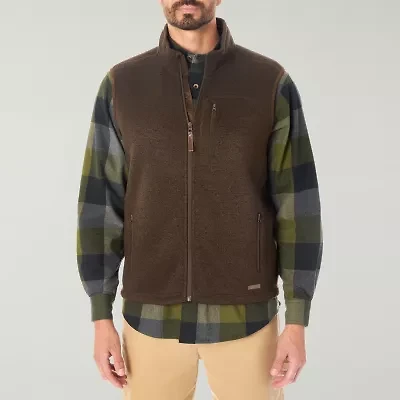 Smiths Workwear Sherpa Lined Sweater Mens Midweight Fleece Vest
