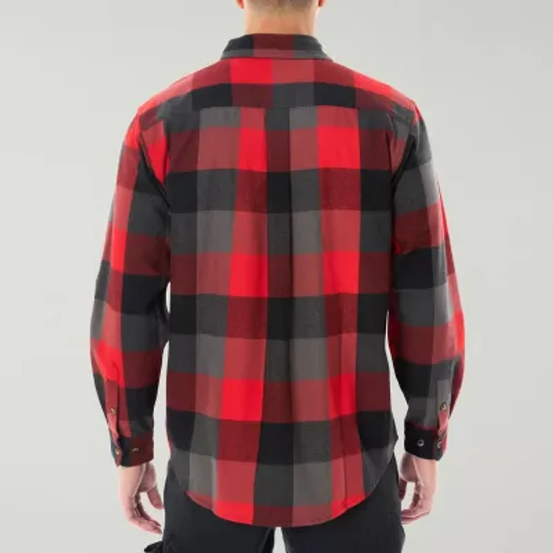 Smiths Workwear Mens Long Sleeve Regular Fit Flannel Shirt
