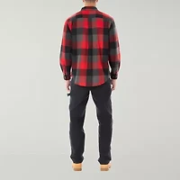 Smiths Workwear Mens Long Sleeve Regular Fit Flannel Shirt