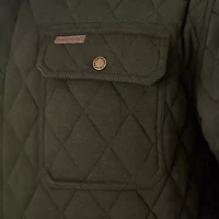 Smiths Workwear Diamond Quilted Mens Midweight Shirt Jacket