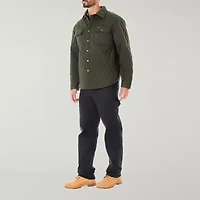 Smiths Workwear Diamond Quilted Mens Midweight Shirt Jacket