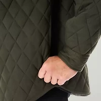 Smiths Workwear Diamond Quilted Mens Midweight Shirt Jacket