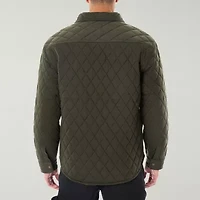 Smiths Workwear Diamond Quilted Mens Midweight Shirt Jacket