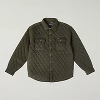 Smiths Workwear Diamond Quilted Mens Midweight Shirt Jacket