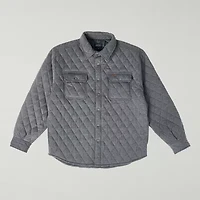 Smiths Workwear Snap Closure Mens Midweight Big and Tall Shirt Jacket