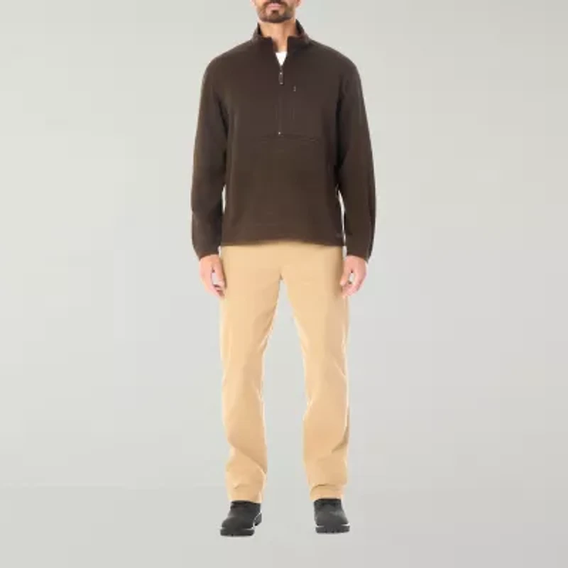 Smiths Workwear Mock Neck Sweater Fleece Mens Midweight Jacket