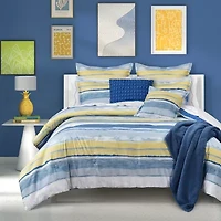 Queen Street Seaside 4-pc. Midweight Comforter Set