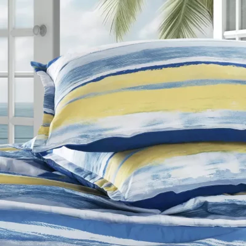Queen Street Seaside 4-pc. Midweight Comforter Set