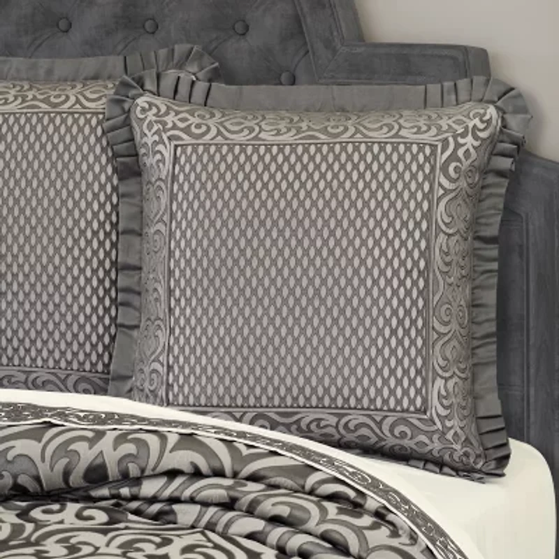 Queen Street Blythe Silver Euro Sham