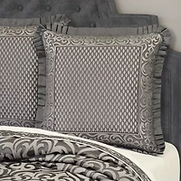Queen Street Blythe Silver Euro Sham