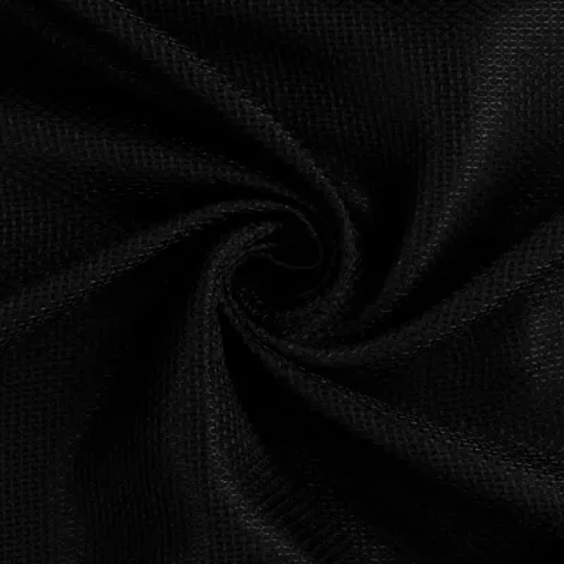 Sun Zero Dasan Rod Pocket Grommet Top Blackout Set of 4 Curtain Panel