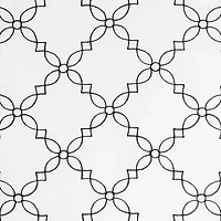 No 918 Harmon Embroidered Grommet Top Light-Filtering Set of 4 Curtain Panel
