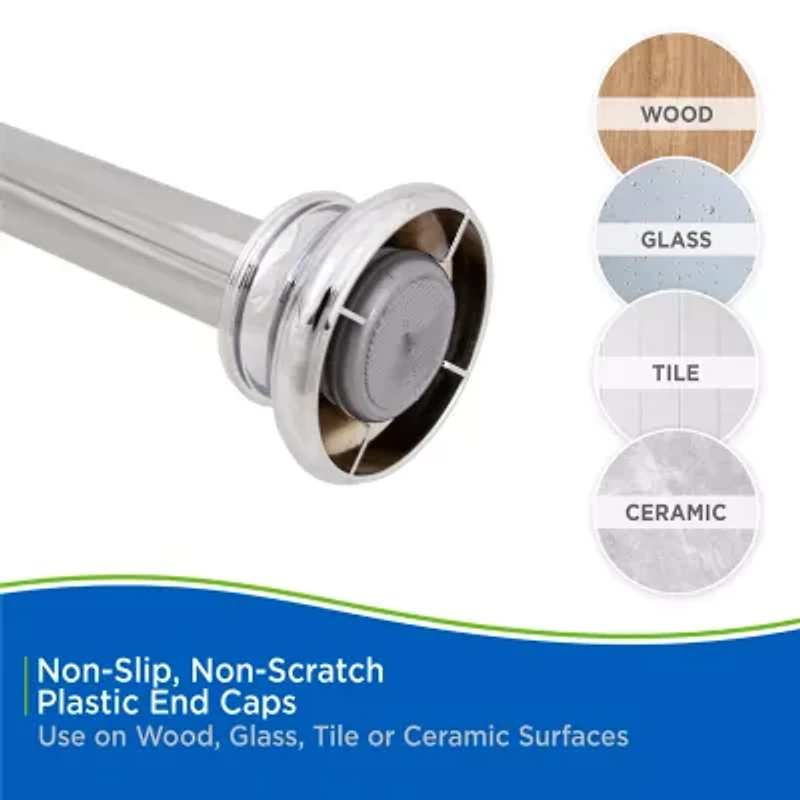 Kenney Adjustable Shower Curtain Rod