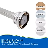 Kenney Adjustable Shower Curtain Rod