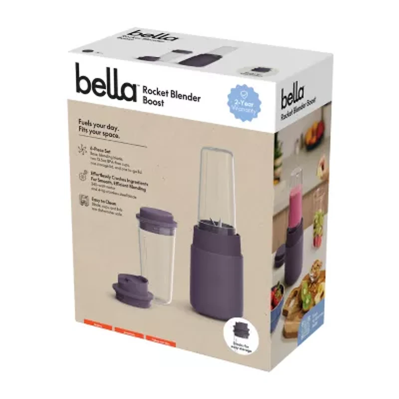 bella 6pc. Rocket Blender, Fits-anywhere™ kitchenware