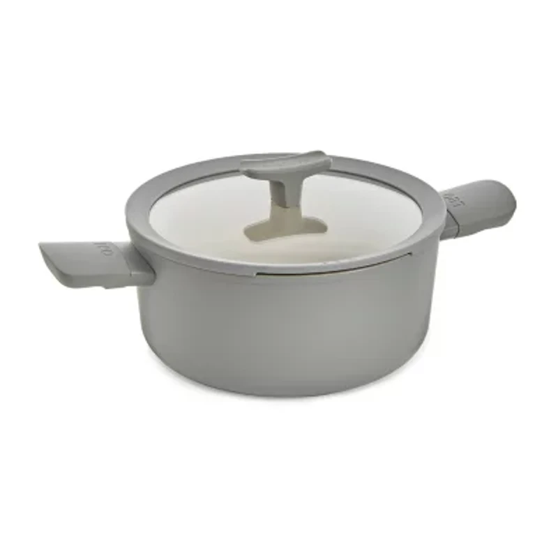 BergHOFF Balance Ceramic 4.6-qt. Stockpot with Glass Lid