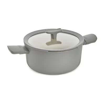BergHOFF Balance Ceramic 4.6-qt. Stockpot with Glass Lid