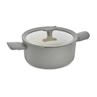 BergHOFF Balance Ceramic 4.6-qt. Stockpot with Glass Lid
