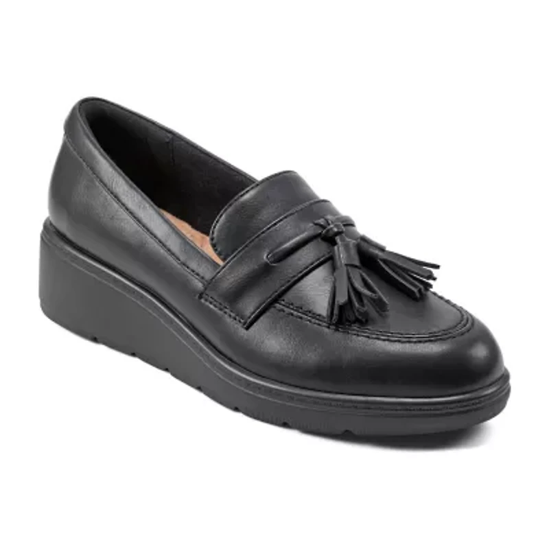 Easy Spirit Tracen Womens Moc Closed Toe Loafers
