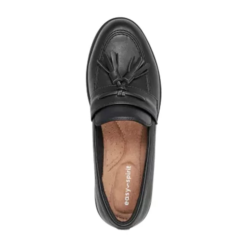 Easy Spirit Tracen Womens Moc Closed Toe Loafers