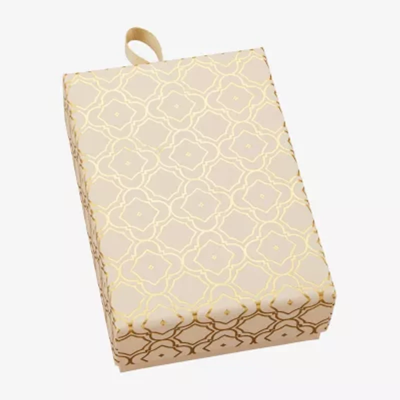 Sparkle Allure Charm Womens White Cubic Zirconia Pure Silver Over Brass Cross Heart 8 1/2 Inch Tennis Bracelet