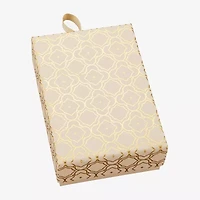 Sparkle Allure Charm Womens White Cubic Zirconia Pure Silver Over Brass Cross Heart 8 1/2 Inch Tennis Bracelet