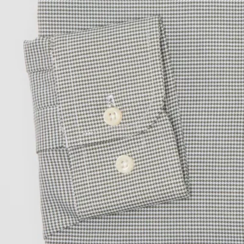 Stafford Big and Tall Coolmax All Season Oxford Mens Regular Fit Stretch Fabric Wrinkle Free Long Sleeve Dress Shirt