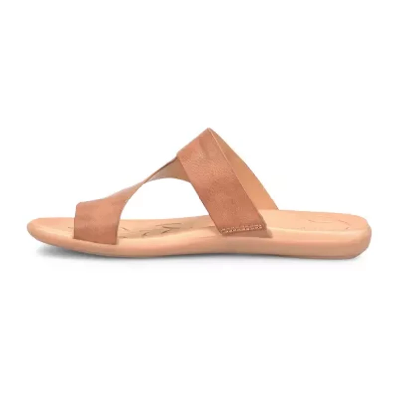 BOC by Born Womens Hazy Toe Ring Strap Flat Sandals