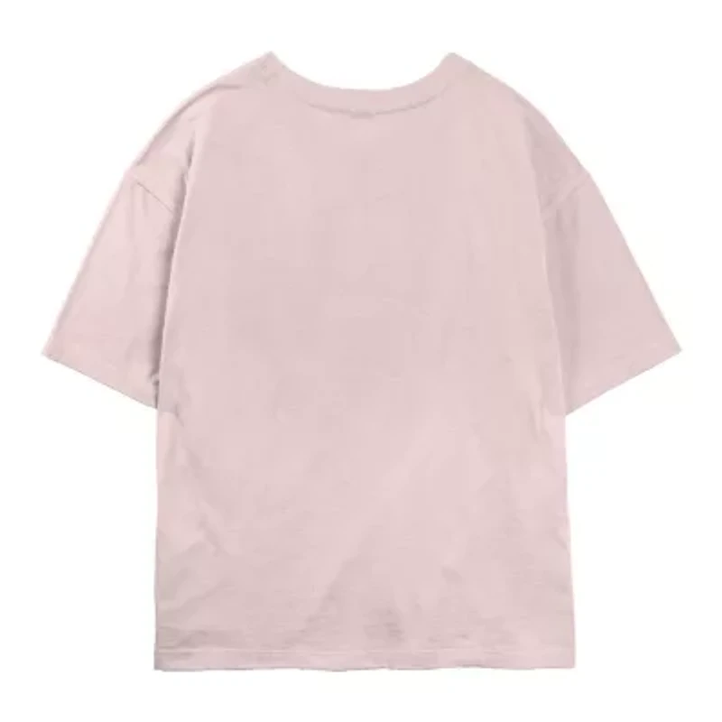 Garfield Thanksgiving Thanks Turkey Womens Juniors Crew Neck Short Sleeve Classic Fit Graphic T-Shirt