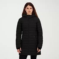 Hfx Womens Water Resistant Midweight Puffer Jacket